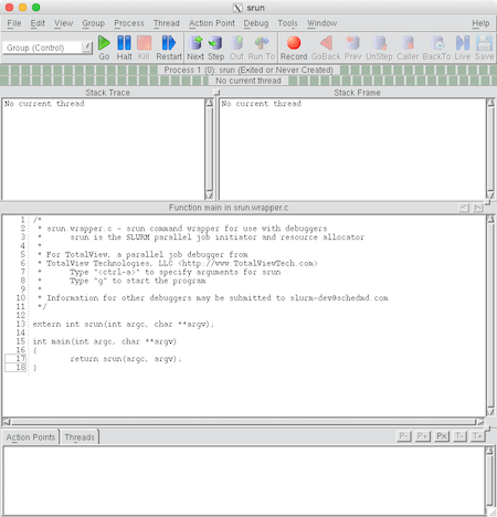 Debugging in C With TotalView